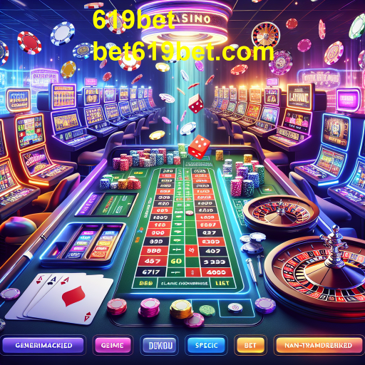 Descubra o Mundo dos Cassinos Online no 619bet